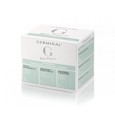 Germinal Hidratación + Nutrición + Firmeza 36 Ampollas