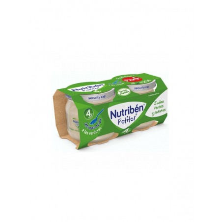 Nutribén Potitos Introducción a las Judías Verdes y Patatas (Bipack) 2x120gr