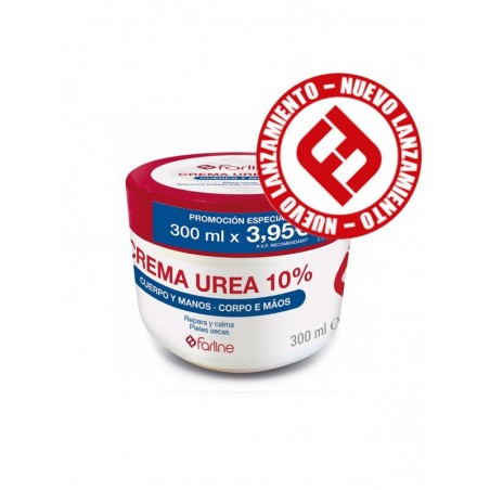 Farline Crema urea 10% Cuerpo y Manos 300ml