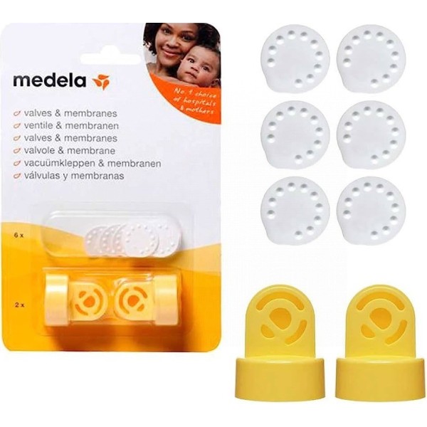 Medela Pack De 2 Válvulas y 6 Membranas