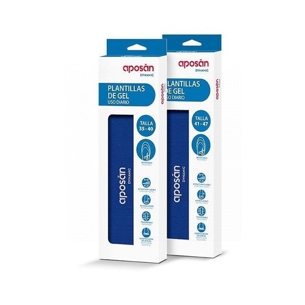 Aposan Dynamic Plantillas De Gel Talla 41-47