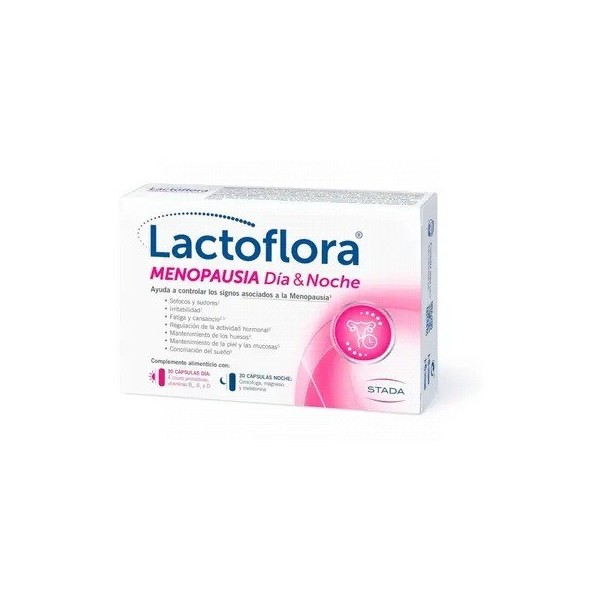 Stada Lactoflora Menopausia Dia&noche 30+ 30 Capsulas