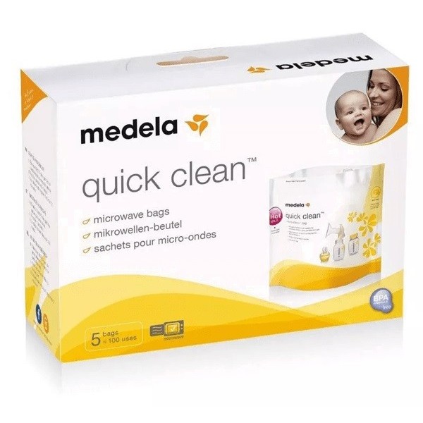 Medela Bolsa De Esterilización Para Microondas Quick Clean 5 Unidades