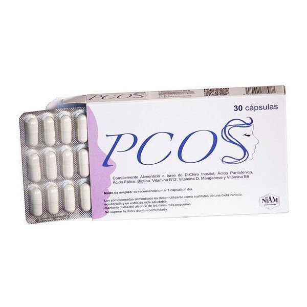 PCOS Ovarios Poliquísticos 30 Cápsulas