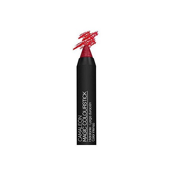 Camaleon Magic Barra de Labios Color Rojo 4 gr