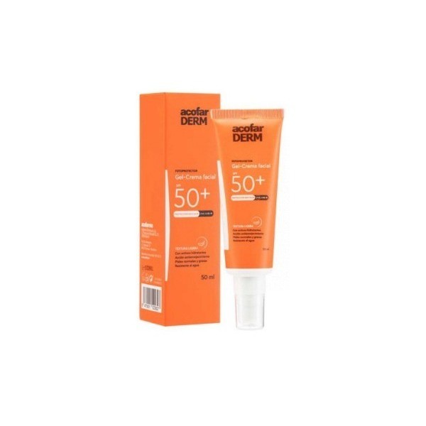 Acofarderm Gel Crema Facial SPF-50+ 50ml