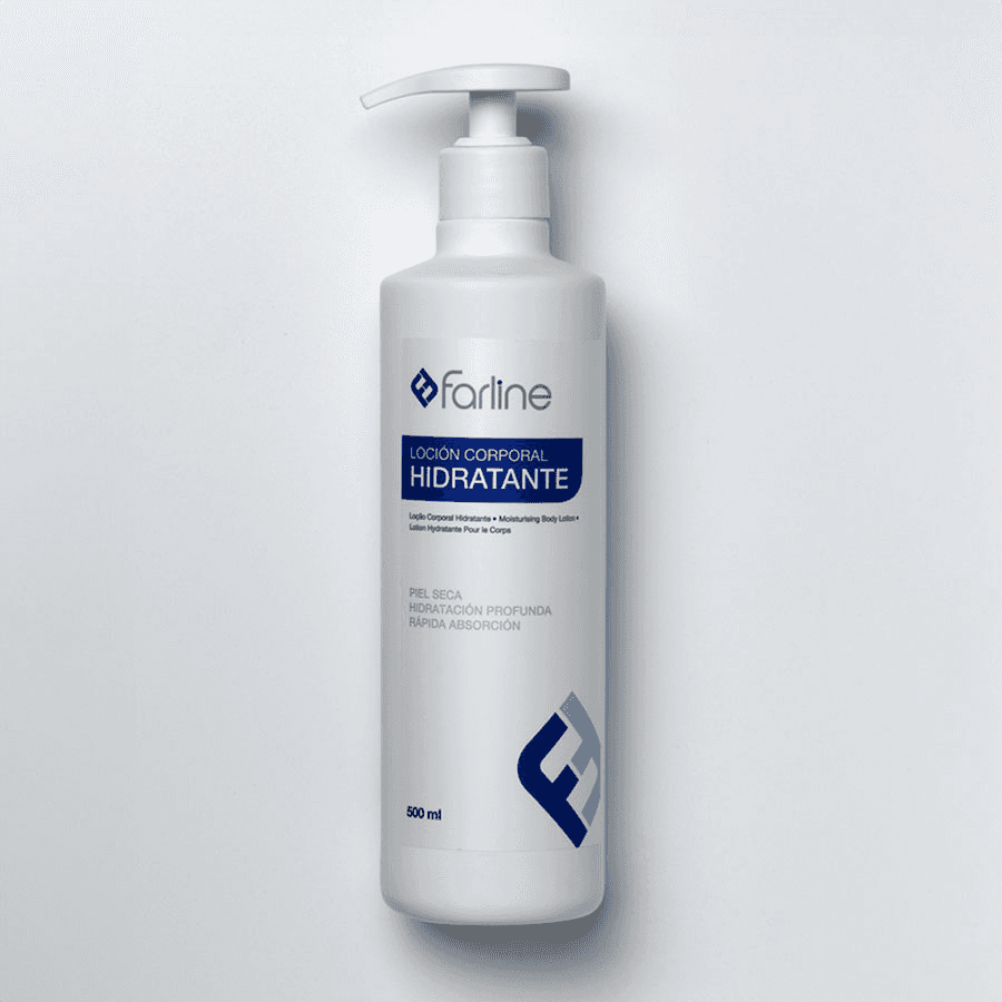 Farline Loción Corporal Hidratante Aceite De Oliva 1 Envase 500 ml