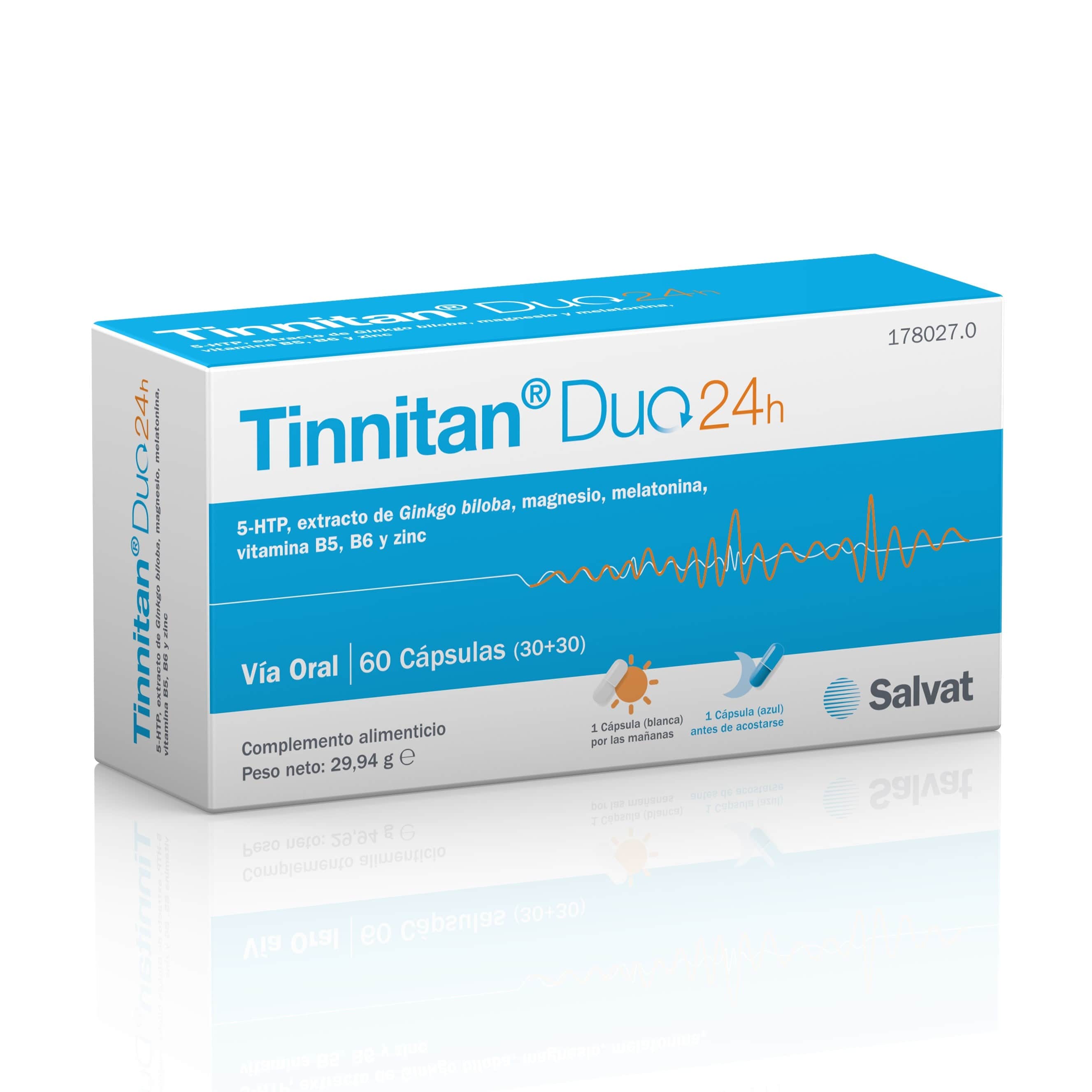 Tinnitan Duo 24H 30 + 30 cápsulas