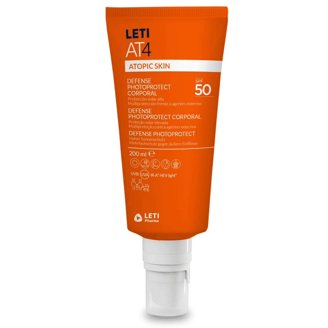 Leti At4 Defense Photoprotect SPF50 200ml