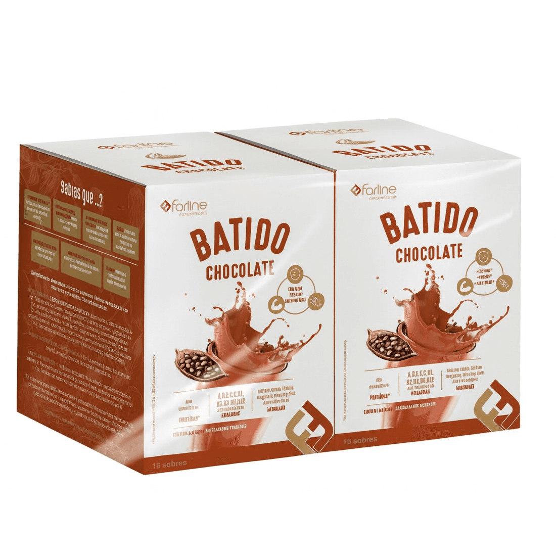 Farline Complementos Batido Sabor Chocolate 2 x 15 sobres