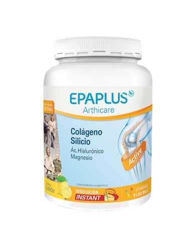 Epaplus Colágeno + Silicio + Ácido Hialurónico + Magnesio 334g Limón