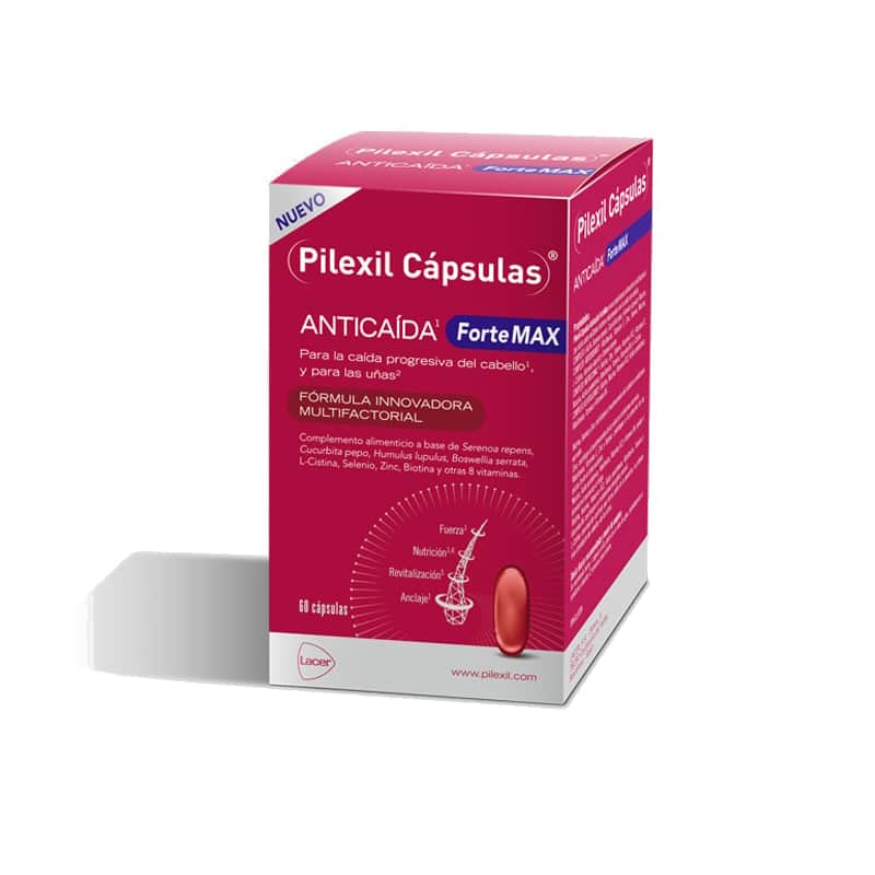 Pilexil Anticaída Fortemax 60 cápsulas
