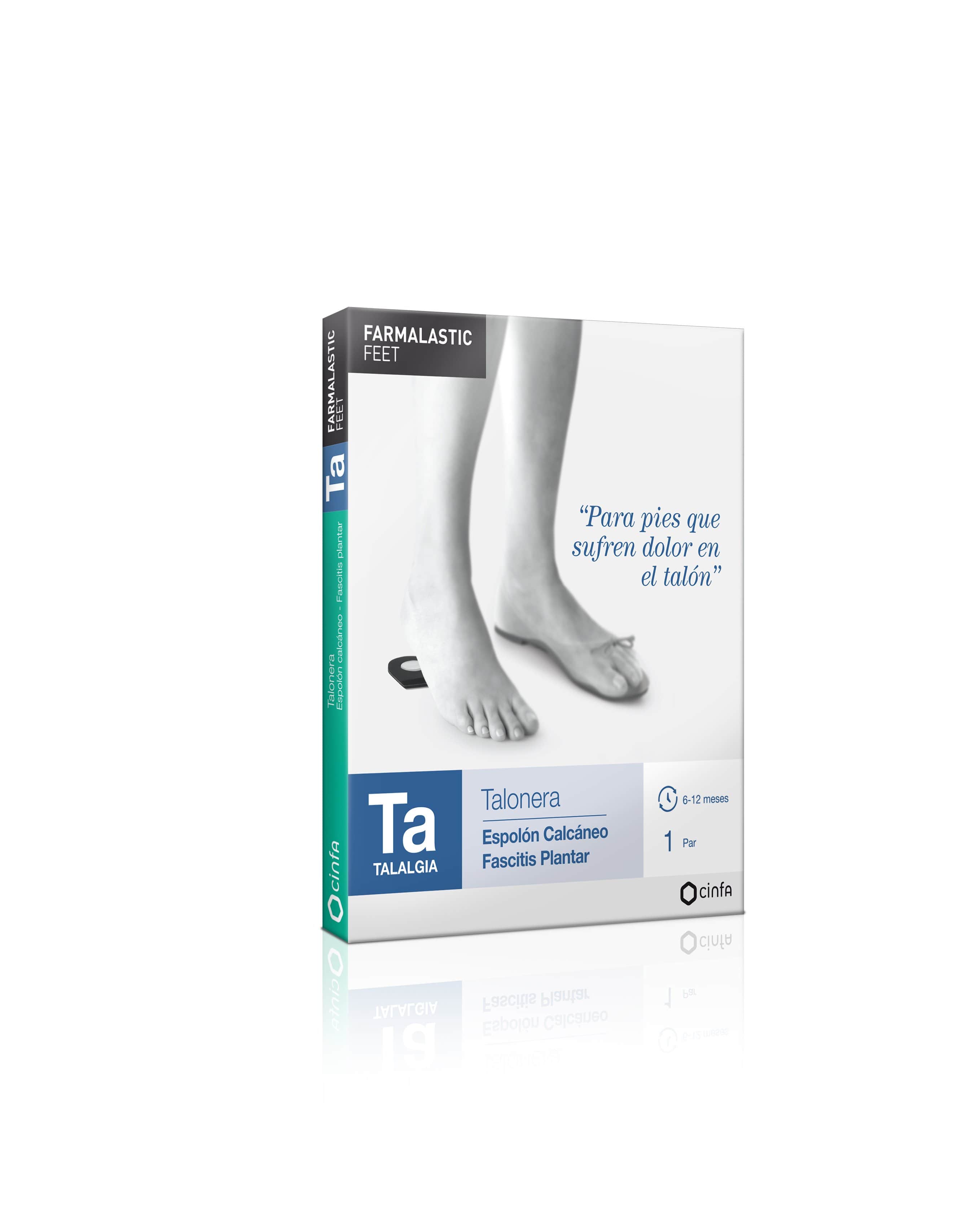 Farmalastic Taloneras de Gel de Silicona (Cinfa) Talla Grande