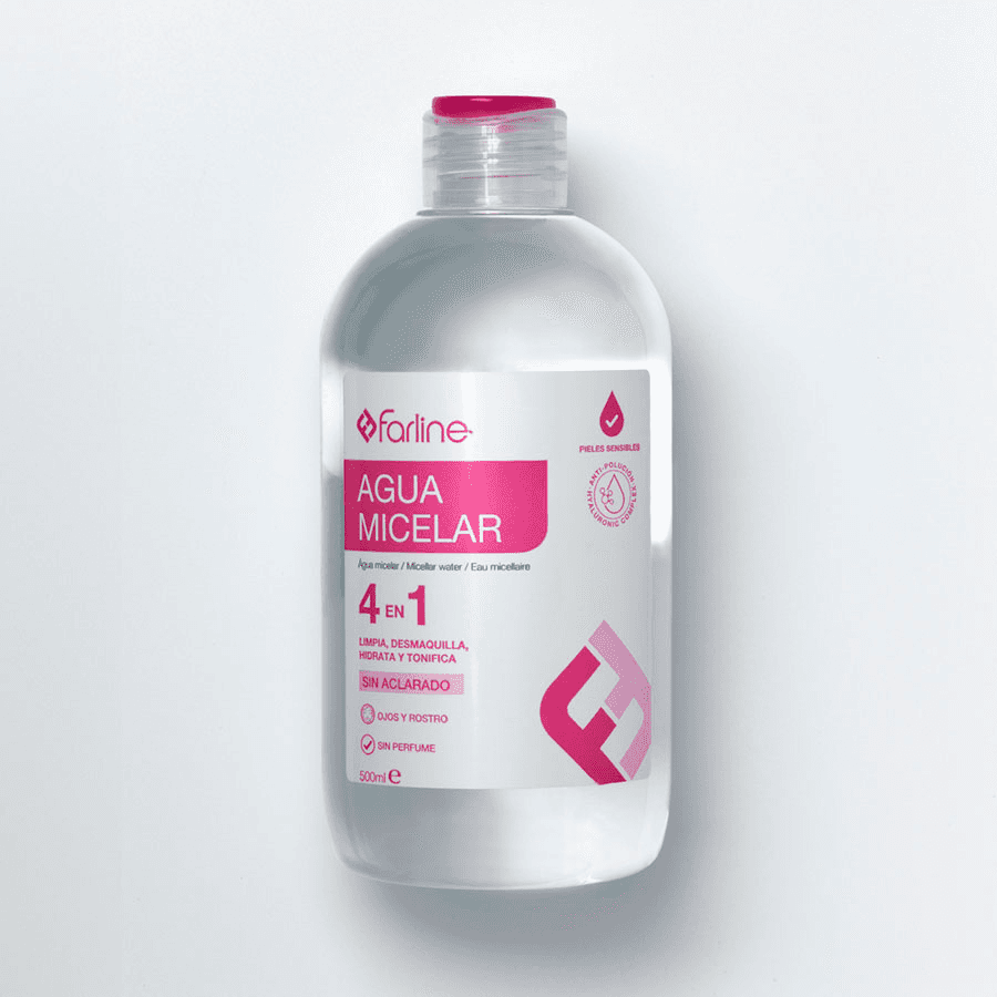 Farline Agua Micellar 1 Envase 500 ml