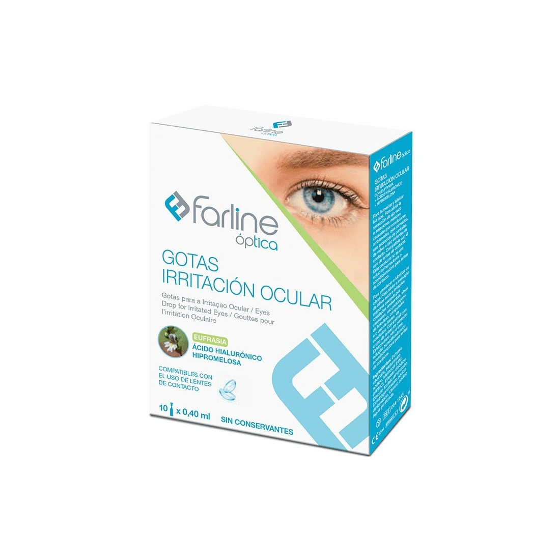 Farline Óptica Gotas Alivio Irritación Ocular 10 unidades Monodosis