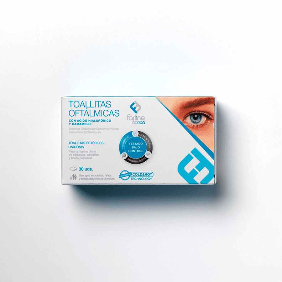 Farline Óptica Toallitas Oftálmicas AH Cold & Hot 30 unidades