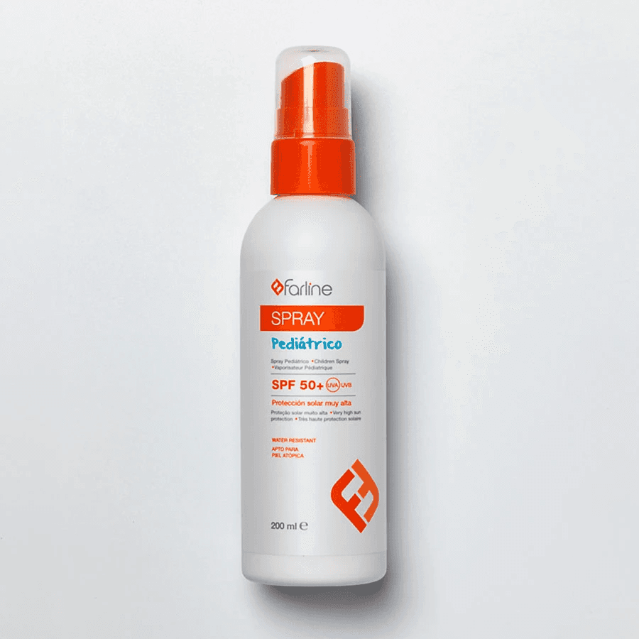 Farline Spray SPF 50+ Pediátrico Protección Muy Alta 1 Envase 200 ml