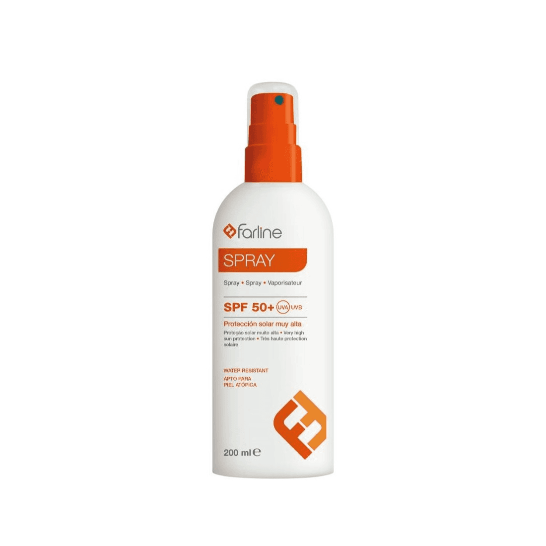 Farline Spray Protección Solar Muy Alta SPF50+ 200ml