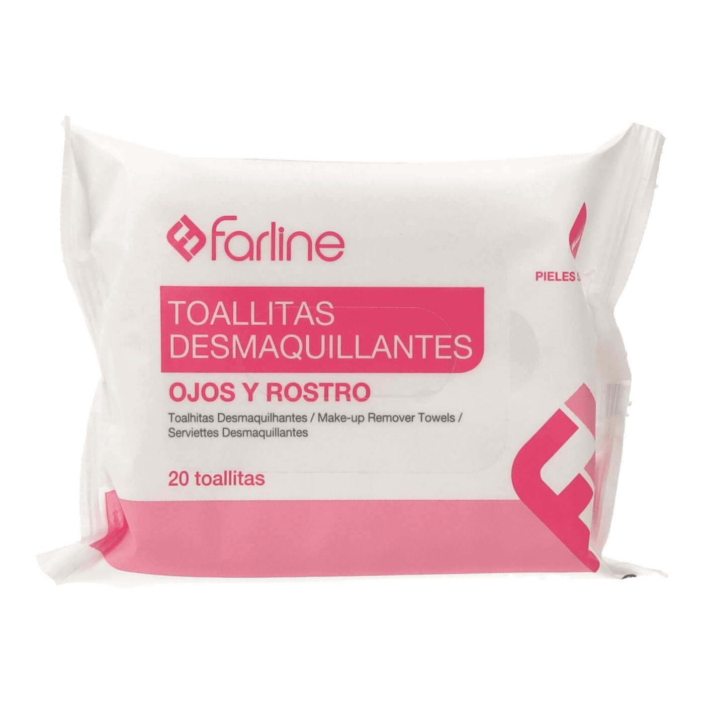 Farline Toallitas Desmaquillantes 20 uds
