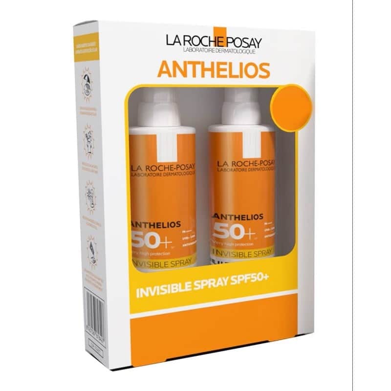 La Roche-Posay Anthelios SPF50 Spray Invisible Duplo 2x200ml