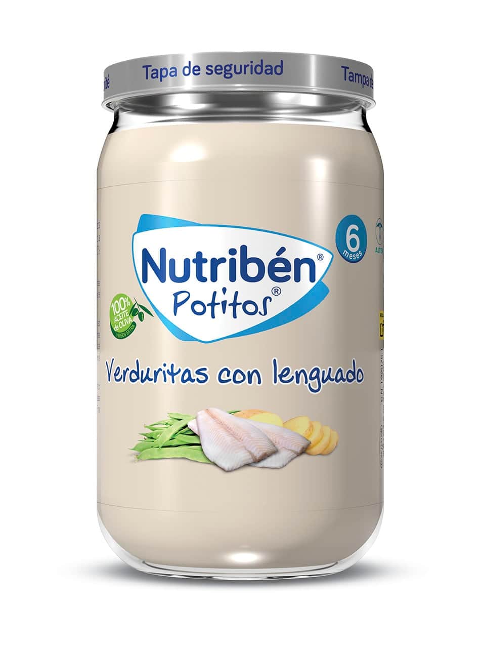 Nutriben Potito Verduritas con Lenguado 235g