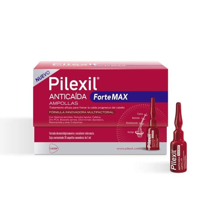 Pilexil Anticaída Forte Max 20 ampollas